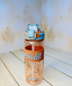 قمقمه فانتزی نی دار شفاف POWER کد 2433