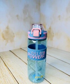 قمقمه فانتزی نی دار شفاف POWER کد 2433