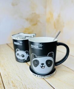 ماگ مشکی در عروسکی پاندا کد 2495