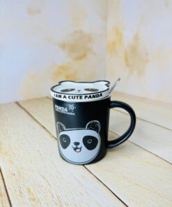 ماگ مشکی در عروسکی پاندا کد 2495