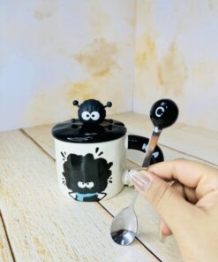 ماگ سرامیکی طرح میکروب کد 2496