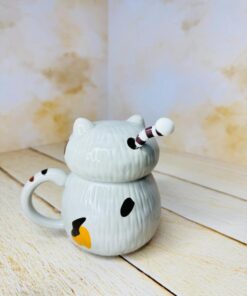 ماگ فانتزی طرح گربه تپل کد 2500