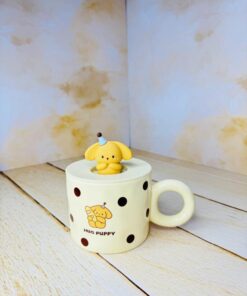 ماگ فانتزی در سیلیکونی سگ خندان کد 2502