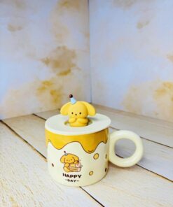 ماگ فانتزی در سیلیکونی سگ خندان کد 2502