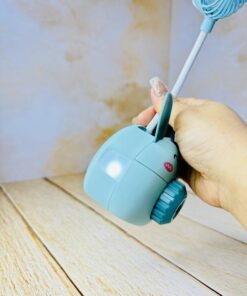 پنکه شارژی و جاقلمی طرح خرگوش کد 2510