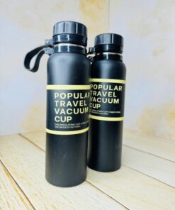 فلاسک استیل 800 میل مشکی VACUUM کد 2514