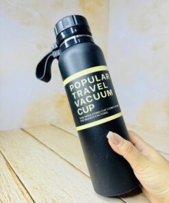 فلاسک استیل 800 میل مشکی VACUUM کد 2514