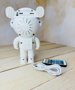 چراغ خواب اسپیکر دار طرح فضانورد کد 2515