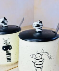 ماگ در برجسته طرح گورخر کد 2519