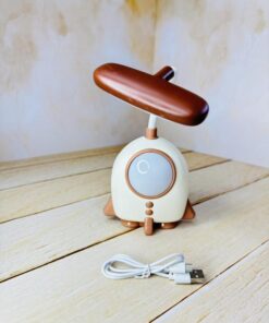 چراغ خواب و جاقلمی طرح موشک کد 2520