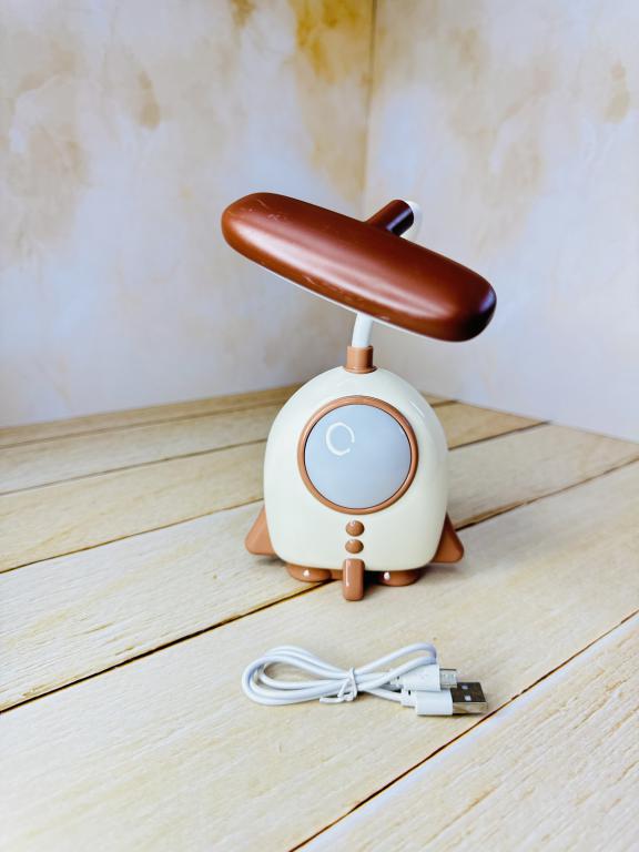 چراغ خواب و جاقلمی طرح موشک کد 2520