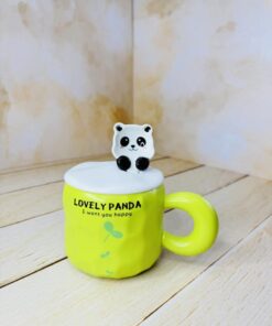 ماگ طرح پاندا دسته پهن کد 2523