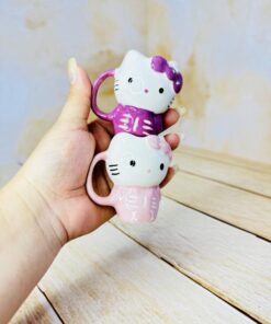 شات قهوه دست ساز طرح کیتی کد 2529