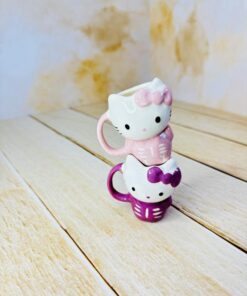 شات قهوه دست ساز طرح کیتی کد 2529