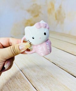 شات قهوه دست ساز طرح کیتی کد 2529