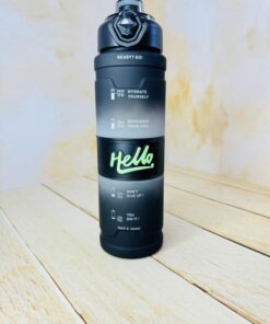قمقمه اسپرت دورنگ HELLO کد 2536