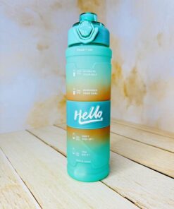 قمقمه اسپرت دورنگ HELLO کد 2536