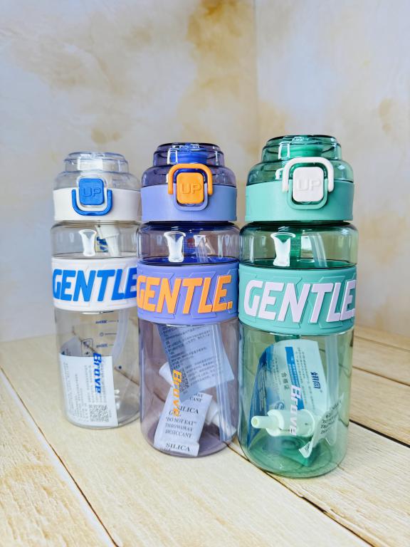 قمقمه GENTEL دور سیلیکونی شفاف کد 2539