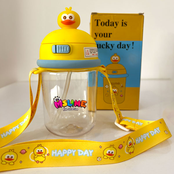 قمقمه نی دار کارتونی