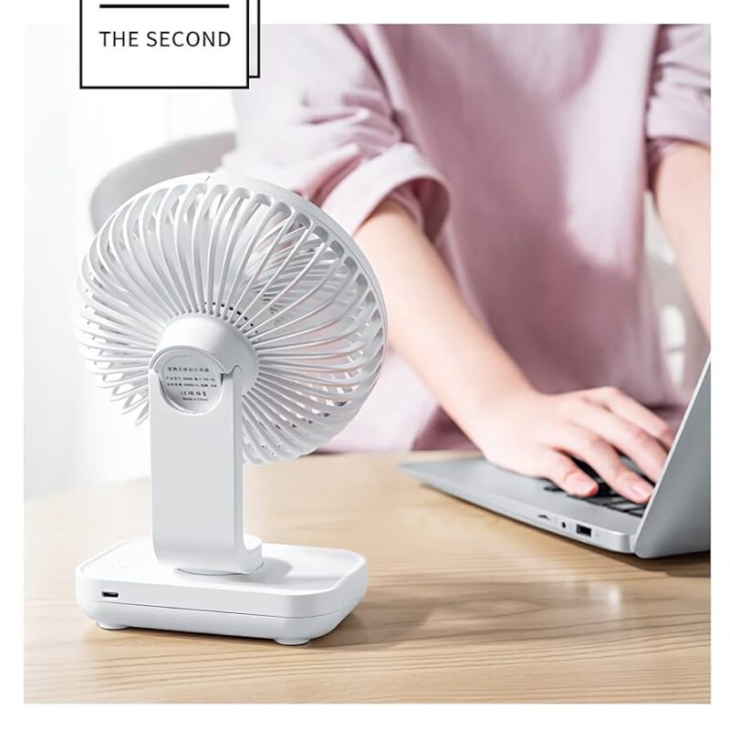 پنکه شارژی رومیزی