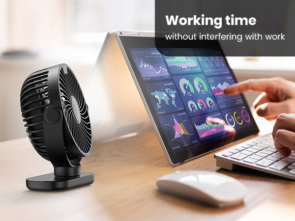 نکات فنی مهم هنگام خرید پنکه شارژی برای میز کار