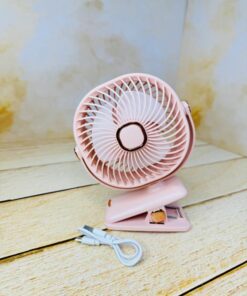 پنکه شارژی گیره دار کد 2548