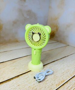 مینی پنکه شارژی طرح خرس فانتزی کد 2551