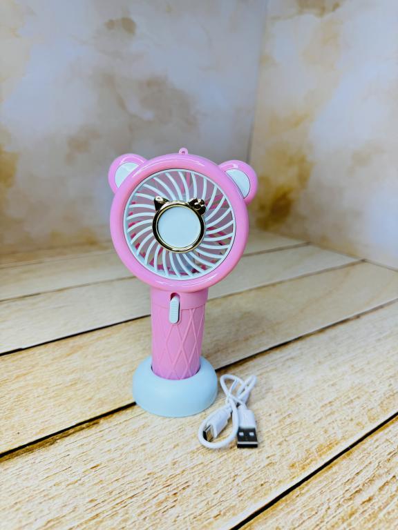 مینی پنکه شارژی طرح خرس فانتزی کد 2551