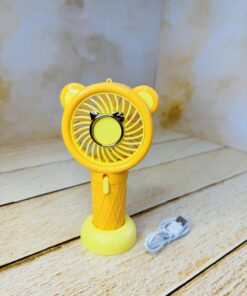 مینی پنکه شارژی طرح خرس فانتزی کد 2551