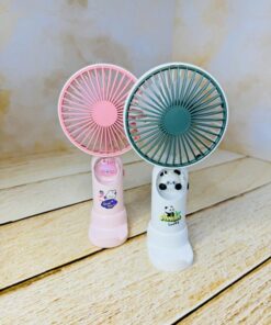 پنکه شارژی استند دار طرح حیوانات کد 2552