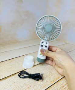 پنکه شارژی استند دار طرح حیوانات کد 2552