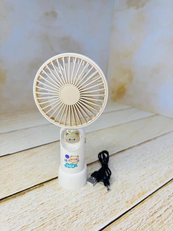 پنکه شارژی استند دار طرح حیوانات کد 2552