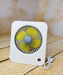مینی فن پنکه شارژی رو میزی مدل کتابی کد 2556