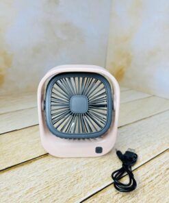 پنکه رومیزی چرخشی شارژی کد 2557