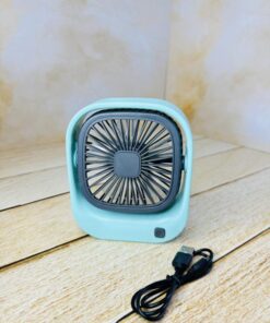 پنکه رومیزی چرخشی شارژی کد 2557