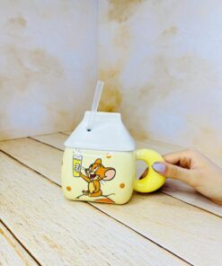 ماگ فانتزی نی دار طرح تام و جری کد 2563