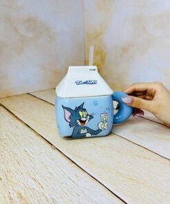 ماگ فانتزی نی دار طرح تام و جری کد 2563