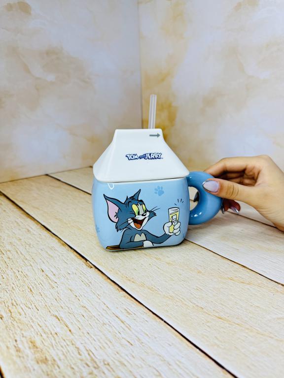 ماگ فانتزی نی دار طرح تام و جری کد 2563