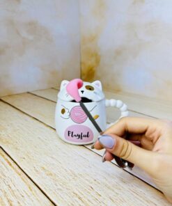 ماگ فانتزی گربه زبون دراز کد 2565