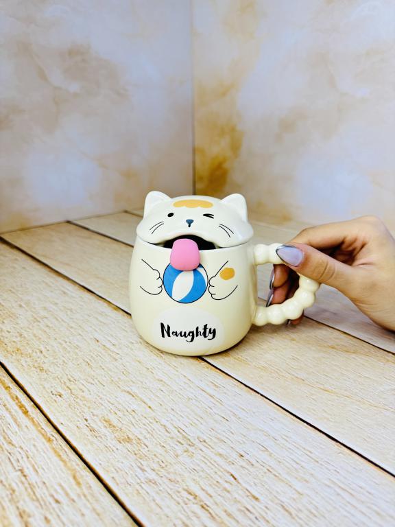 ماگ فانتزی گربه زبون دراز کد 2565