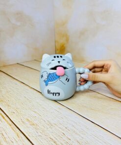 ماگ فانتزی گربه زبون دراز کد 2565