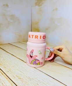 ماگ در لیوانی طرح پاتریک و باب اسفنجی کد 2569