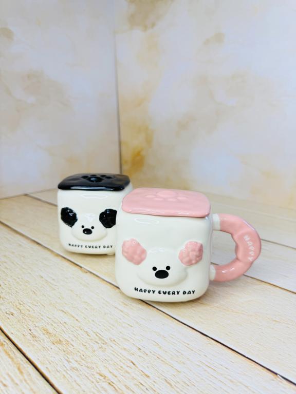 ماگ فانتزی طرح HAPPY کد 2570