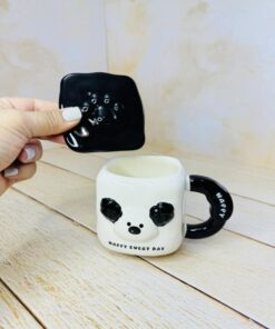 ماگ فانتزی طرح HAPPY کد 2570