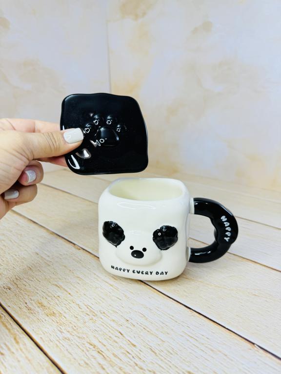 ماگ فانتزی طرح HAPPY کد 2570