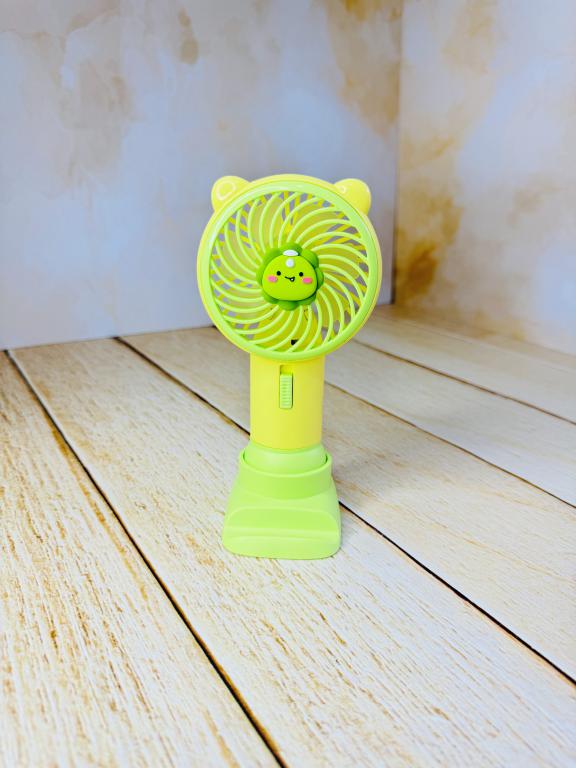 مینی پنکه شارژی فانتزی طرح حیوانات گوگولی کد 2574