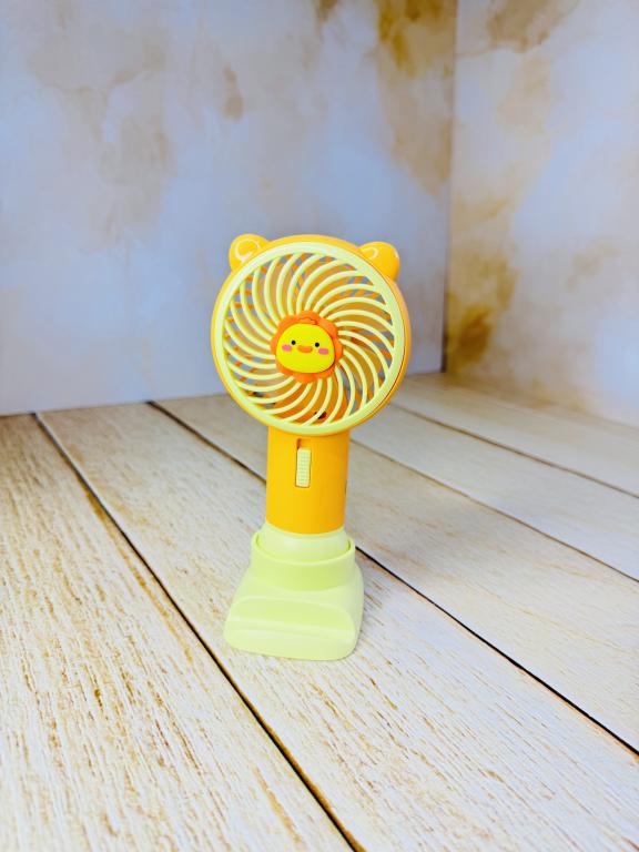 مینی پنکه شارژی فانتزی طرح حیوانات گوگولی کد 2574