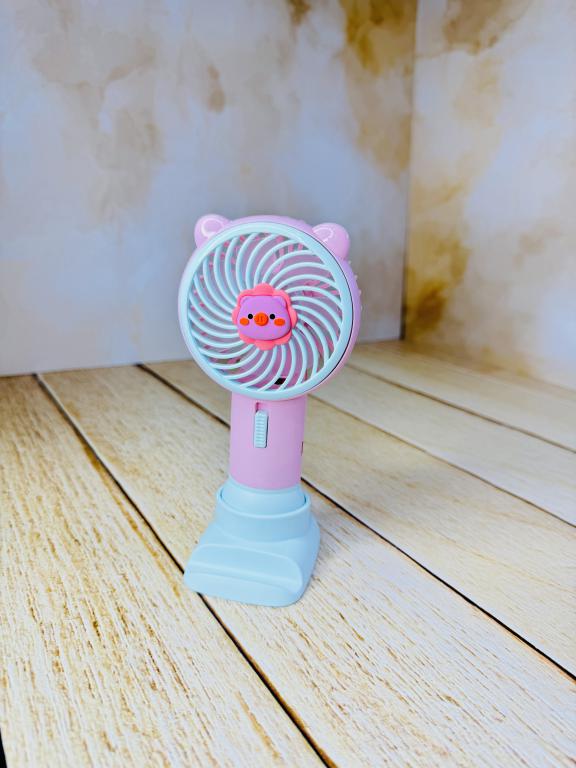 مینی پنکه شارژی فانتزی طرح حیوانات گوگولی کد 2574