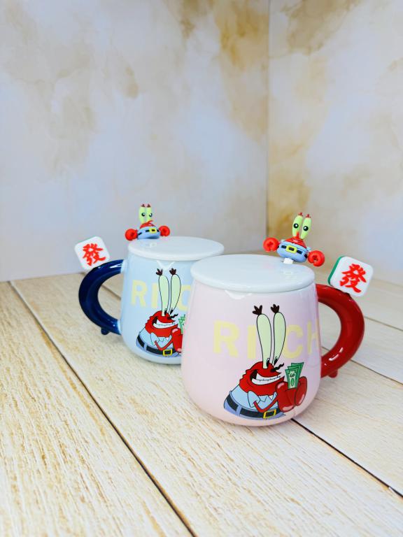 ماگ عروسکی طرح اقای خرچنگ کد 2577