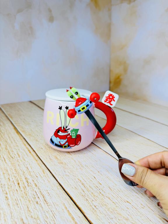 ماگ عروسکی طرح اقای خرچنگ کد 2577